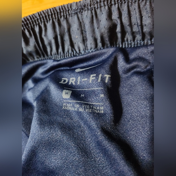 Nike Running Shorts Pin Dot Navy M - Picture 4 of 6